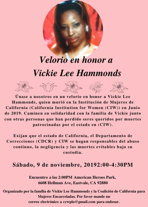 Vickie Lee Hammonds Spanish